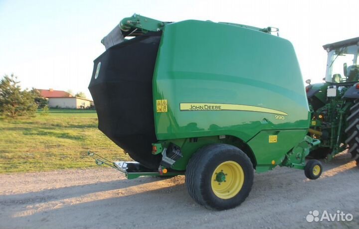 Пресс-подборщик John Deere 990, 2014