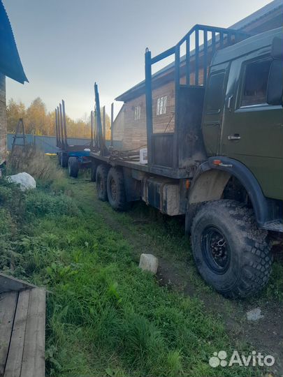 Водитель лесовоза урал, камаз