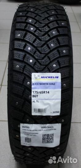 Michelin Latitude X-Ice North 2 175/65 R14 86T