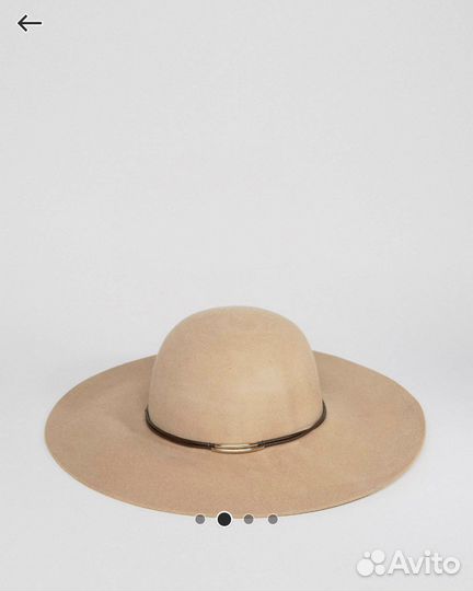 Новая шляпа only wool