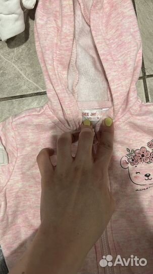 Пакет одежды доя девочки 74-80