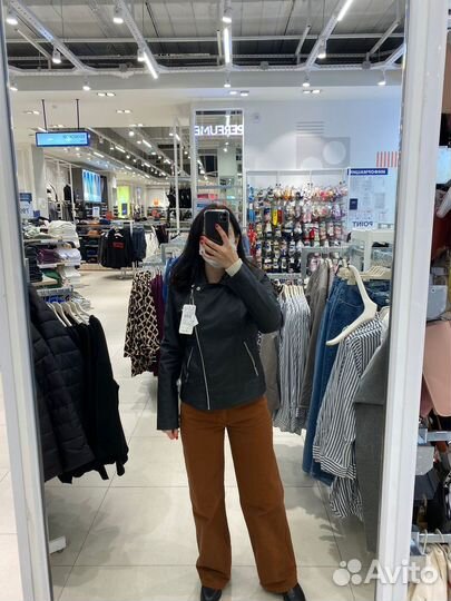 Куртка женская кожаная