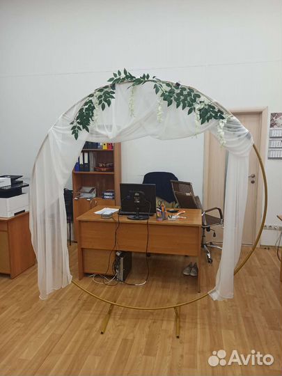 Свадебная арка, для фото зоны, каркас, стойка