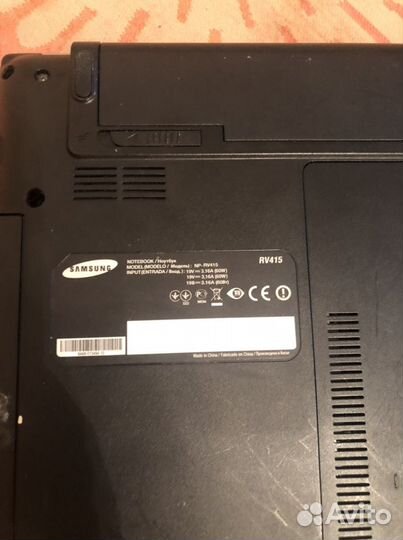 Ноутбуки Samsung RV415 и R540
