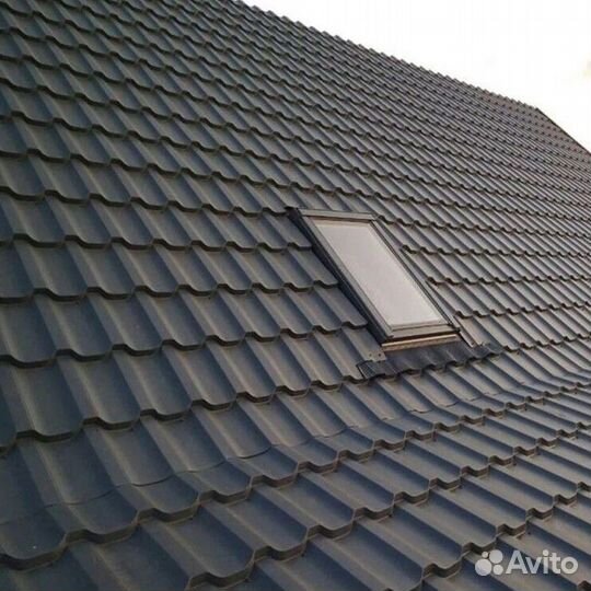Вальмовая металлочерепица