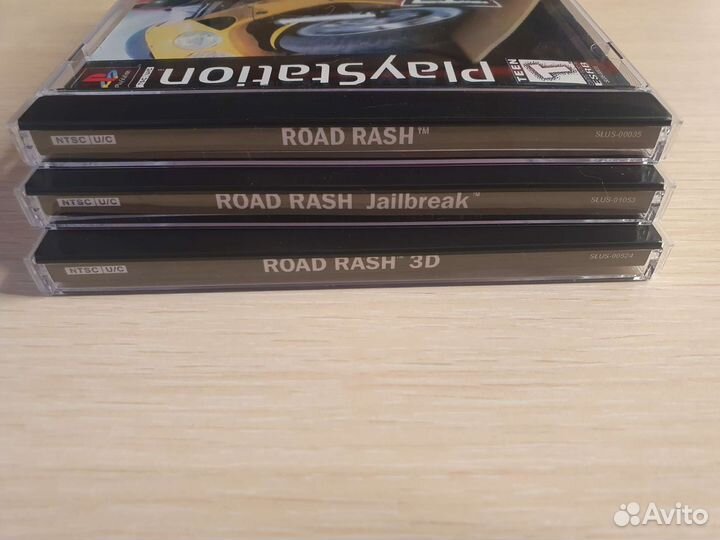 Road Rash ps1 PlayStation PS one пс1