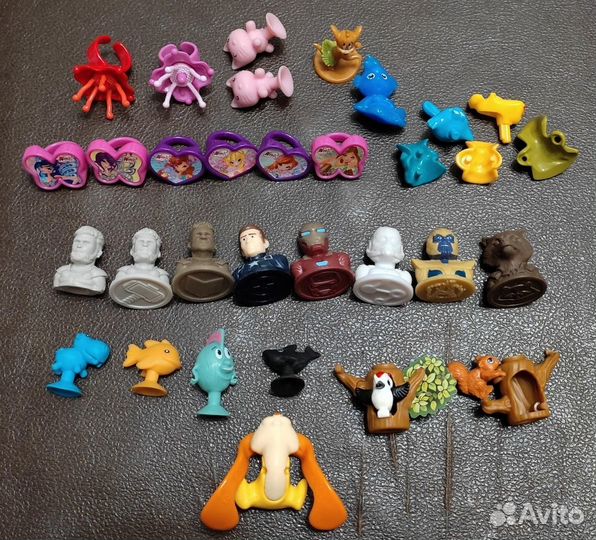 Большой лот Игрушки Киндер Сюрприз Фигурки Редкие