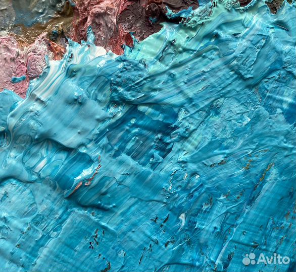 Интерьерная картина акрил абстракция