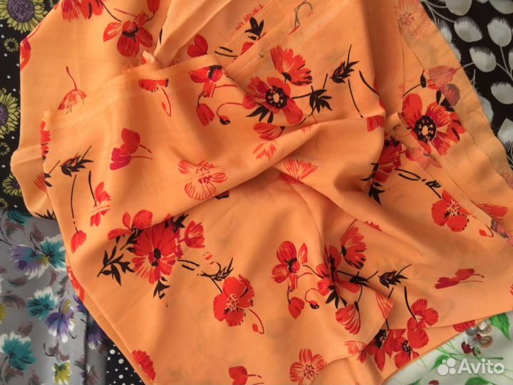 Крепдешин, шелк