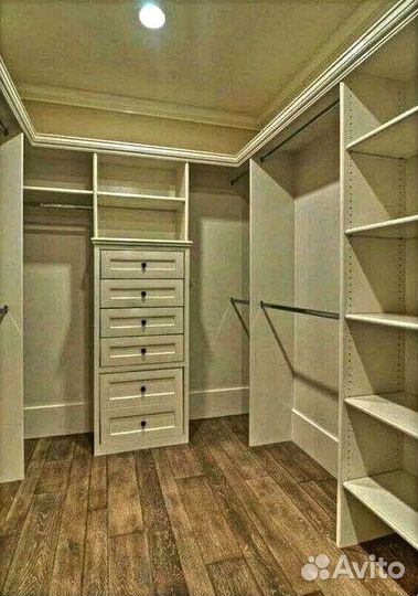 Изготовление гардеробных на заказ