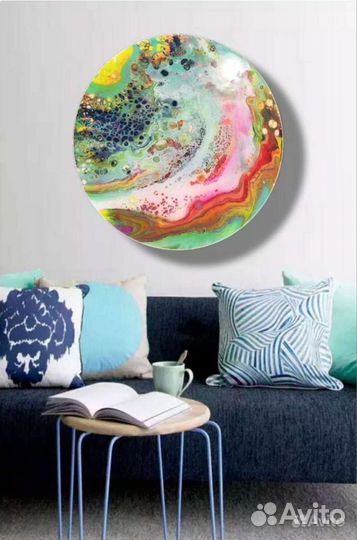 Интерьерная картина абстракция акрил
