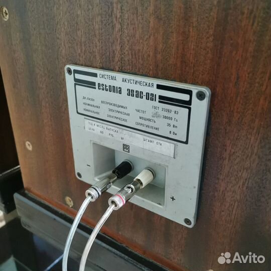 Колонки эстония 35ас 021