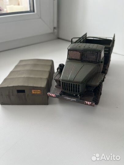 Модель грузовика урал 4320 1/35