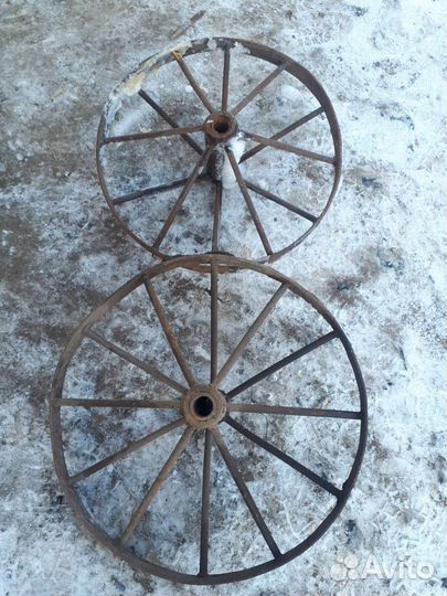 Колесо для телеги