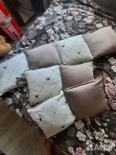 Бортики в кроватку