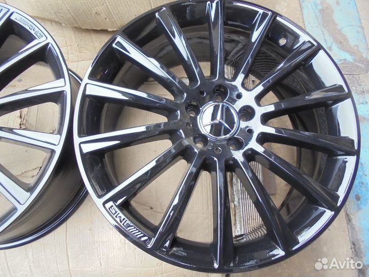 Разноширокие оригинал диски Mercedes W253 AMG R20