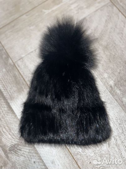 Шапка норковая женская