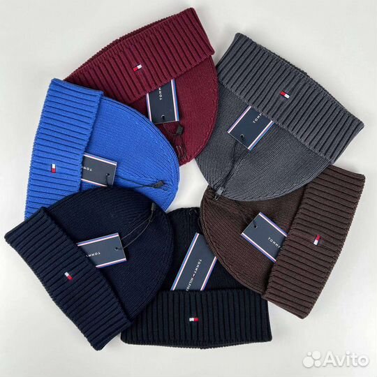 Шапка Tommy Hilfiger Стильная Маленький размер