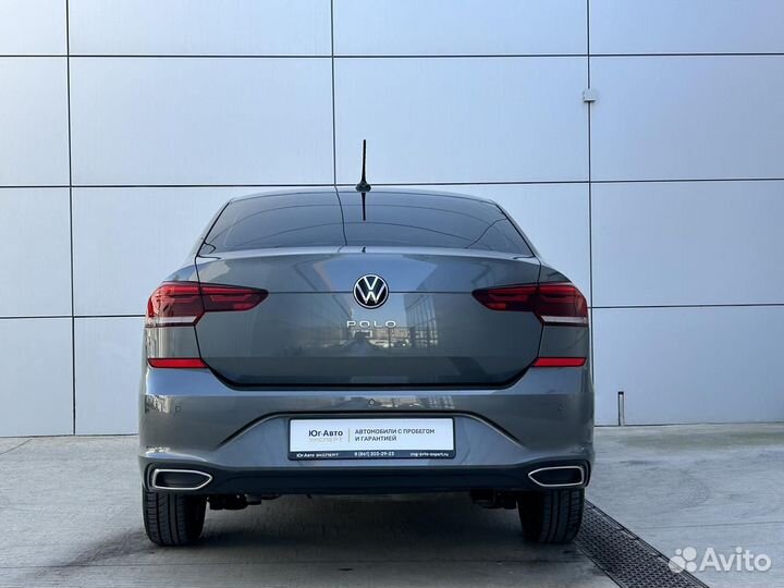 Volkswagen Polo 1.6 AT, 2022, 45 517 км