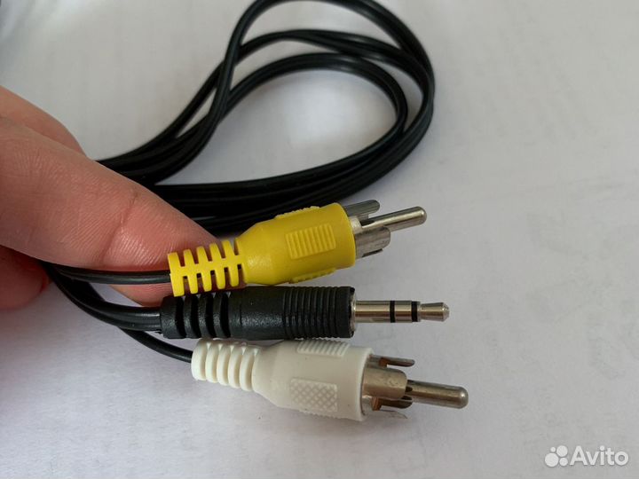 Аудио видео кабель переходник тюльпан