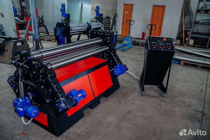 Четырехвалковые вальцы 1500х6