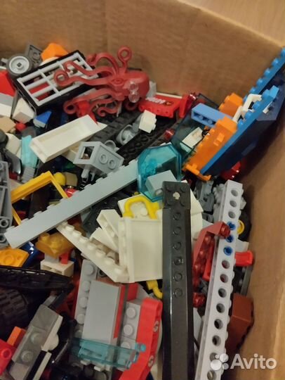 Lego россыпью коробке
