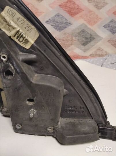 Боковое зеркало Opel Omega B, левое