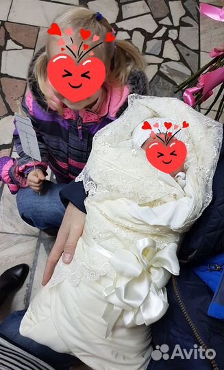 Конверт на выписку летний