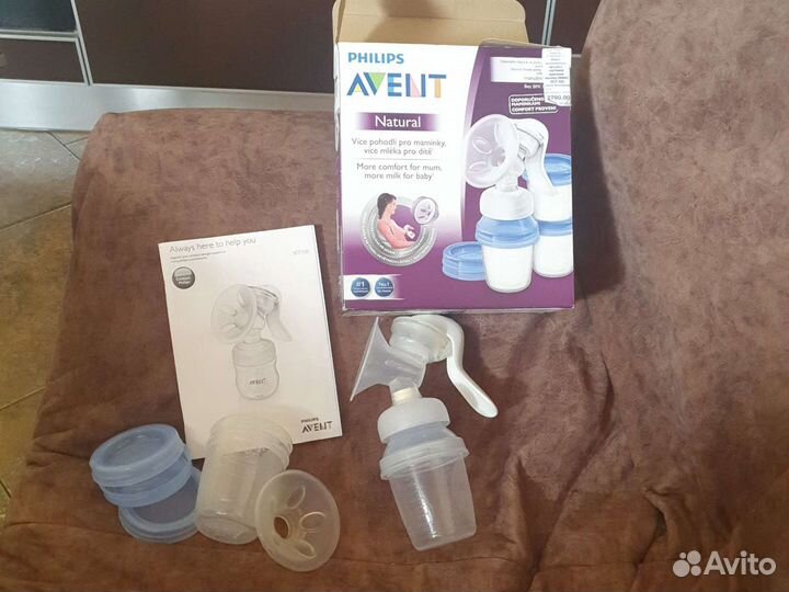 Молокоотсос avent ручной