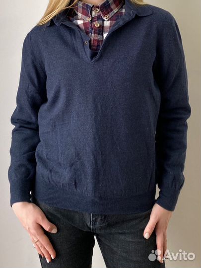 Джемпер синий