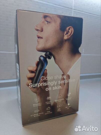 Электробритва braun series 6 60-B7500cc Blue