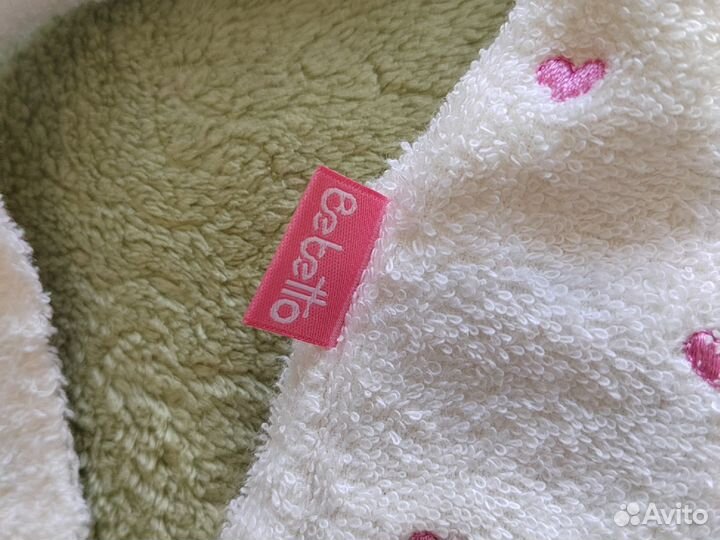 Банный комплект для девочки 74-86