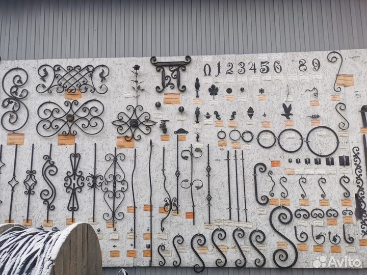 Кованые элементы