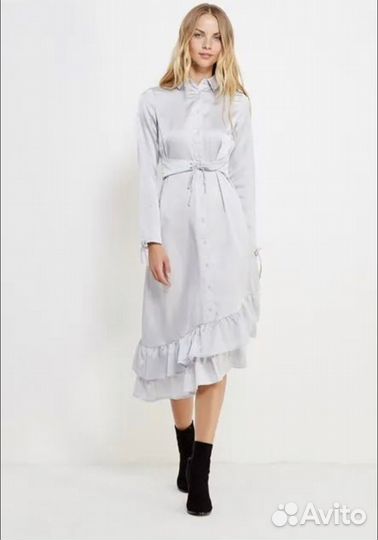 Lost ink платье с воланом