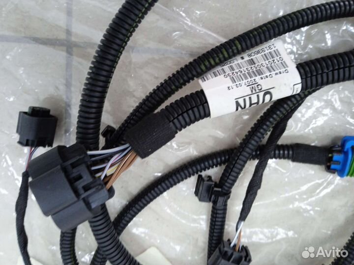 Проводка на передние парктроники Opel Zafira B