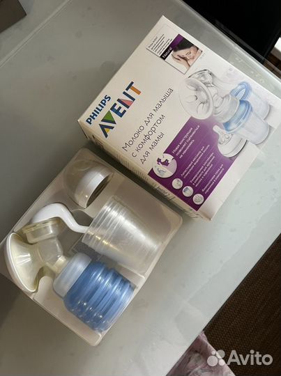 Молокоотсос ручной avent