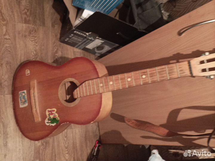 Гитара СССР без 2х струн