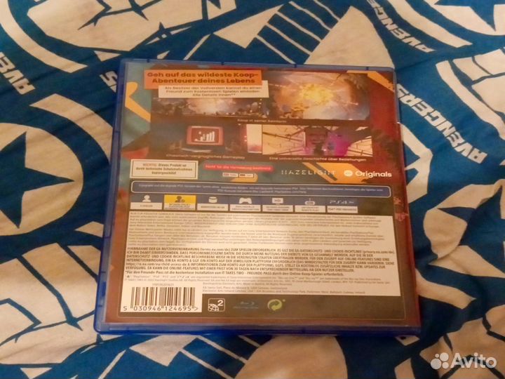 It takes two ps4 диск