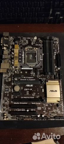 Материнская плата asus z-97-p купить в Долгопрудном | Электроника | Авито