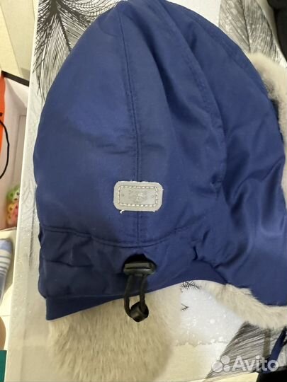 Шапка ушанка меховая размер 50