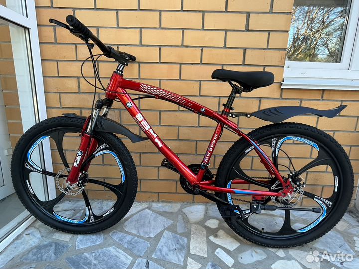 Велосипед на литых дисках BMW новый