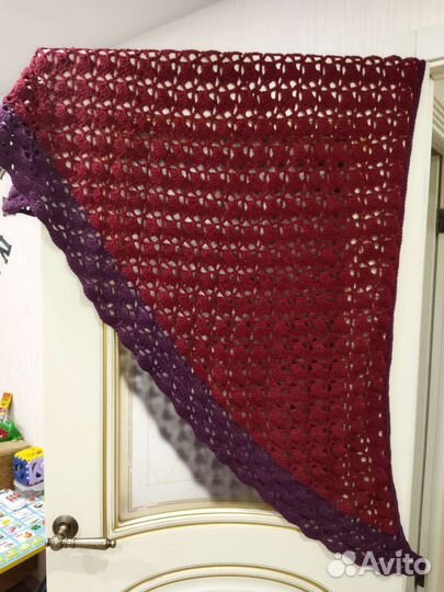 Платок шаль шерсть