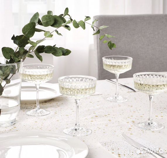 Бокалы для шампанского икеа IKEA