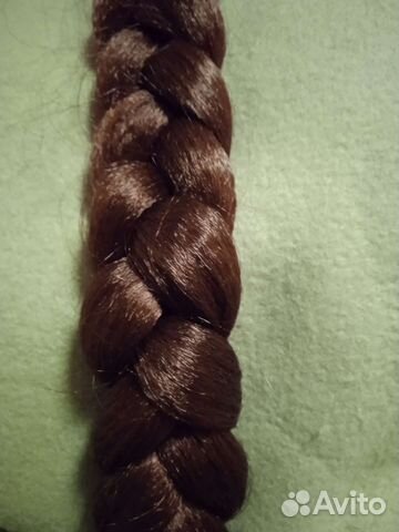 Коса девичья краса 55 см синтетическая