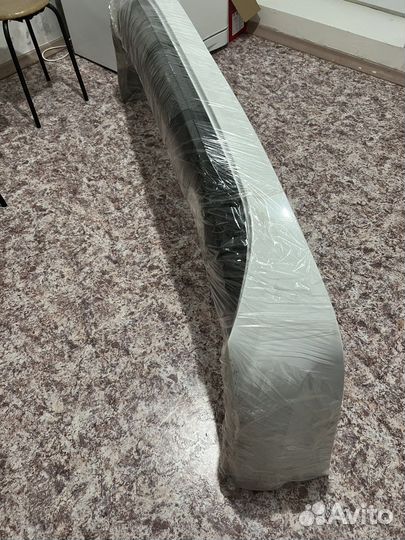 Накладка на задний бампер honda civic 2012