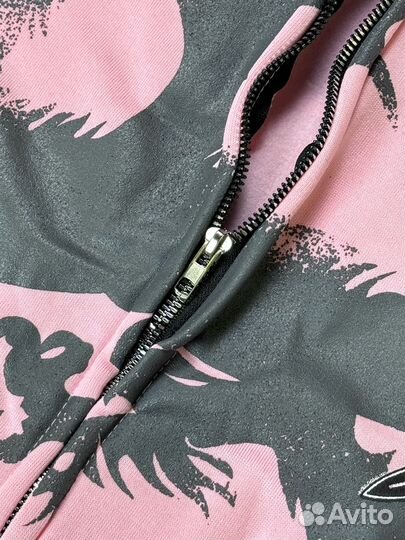 Зип-худи Yori Sport Pink Y2K, S-XL