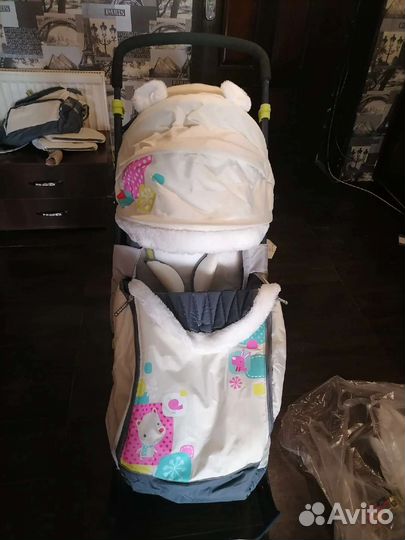 Санки коляска ника