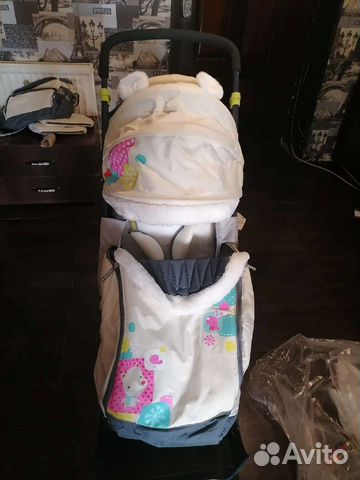 Санки коляска ника