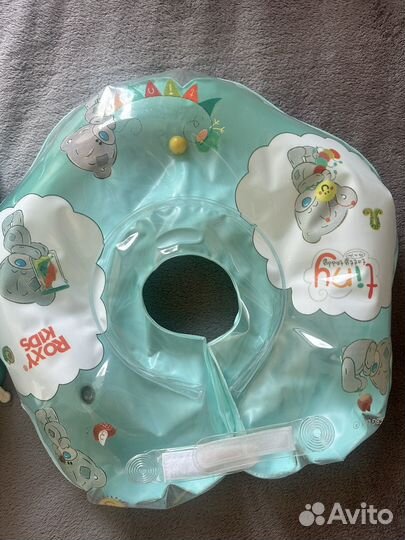 Горка для купания, пеленальный столик, круг