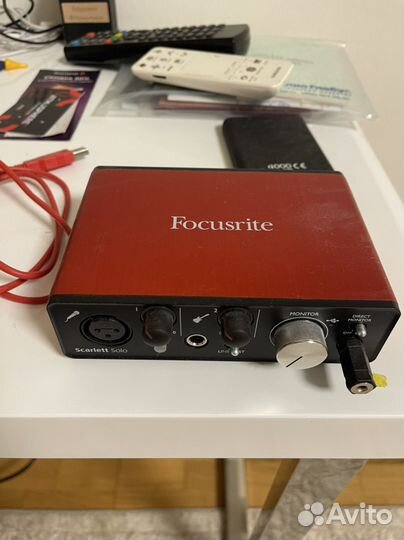 Звуковая карта focusright scarlet solo 2nd gen
